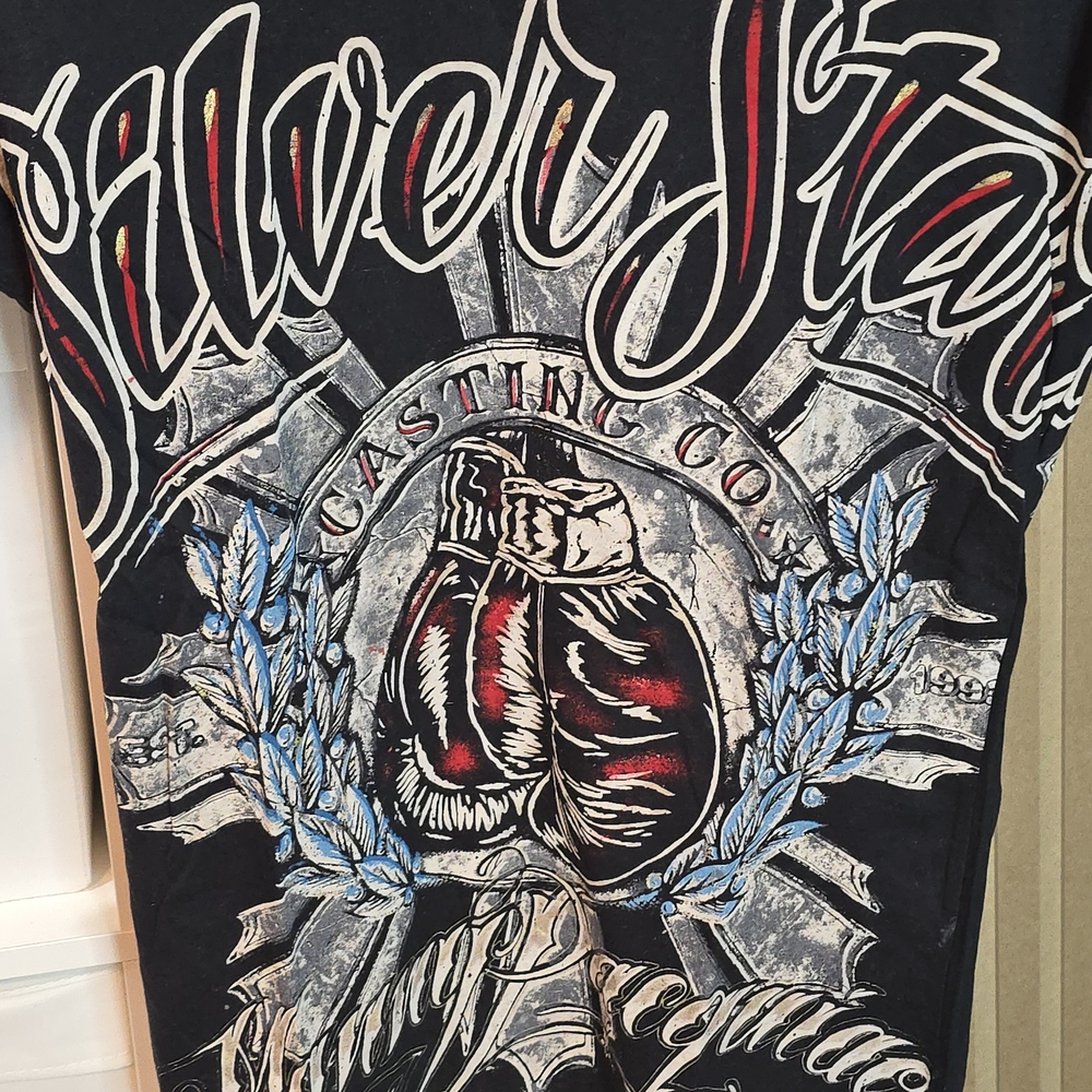 Black Graphic Men's Shirt